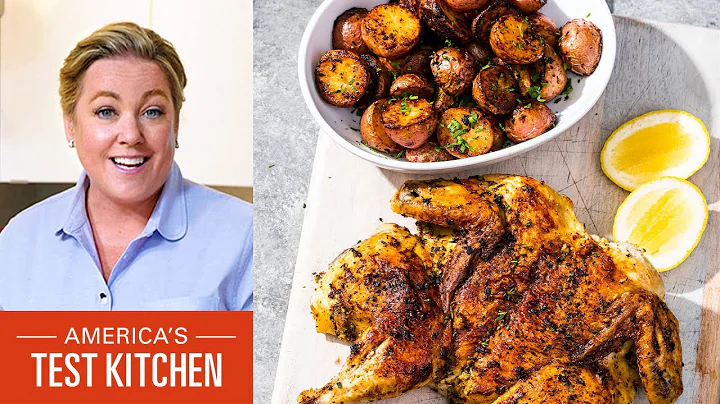 How to Make Chicken Under a Brick with Herb-Roaste...