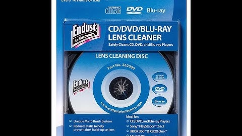 Endust CD/DVD/Blu-Ray Lens Cleaner! Xbox & Playstation too!