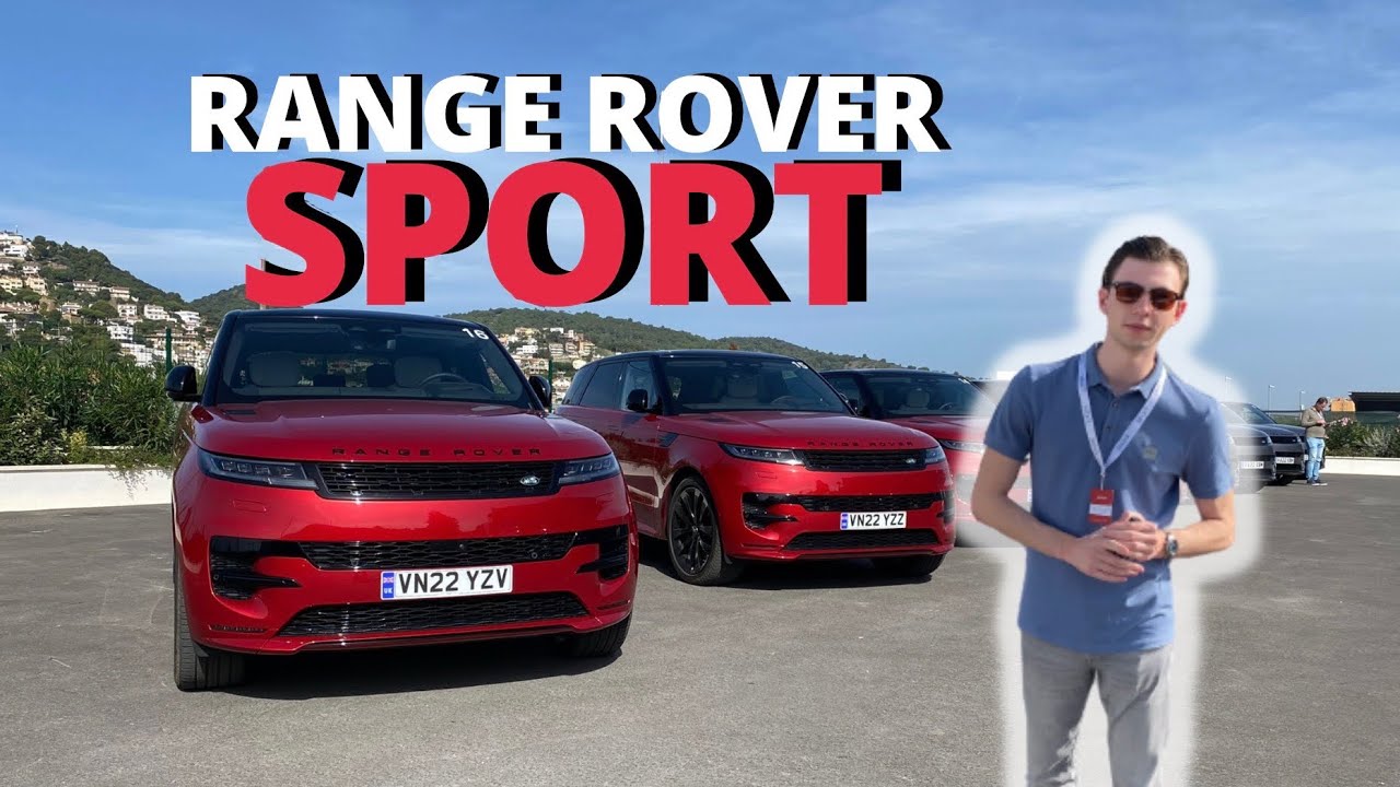 First Drive with The New 2023 Range Rover Sport! Dynamic Drive on ...