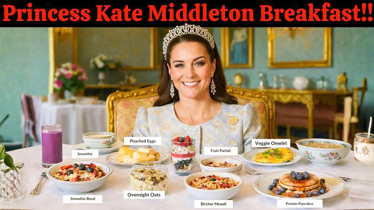 What Princess Kate Middleton Eats Every Morning | Secrets From the Royal Kitchen