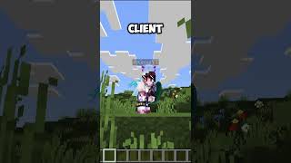 Best Client Texture PACK For Minecraft Bedrock! #shorts