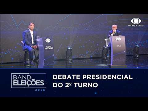 Flávio Bolsonaro x Lula: o debate presidencial do 2º turno, na íntegra