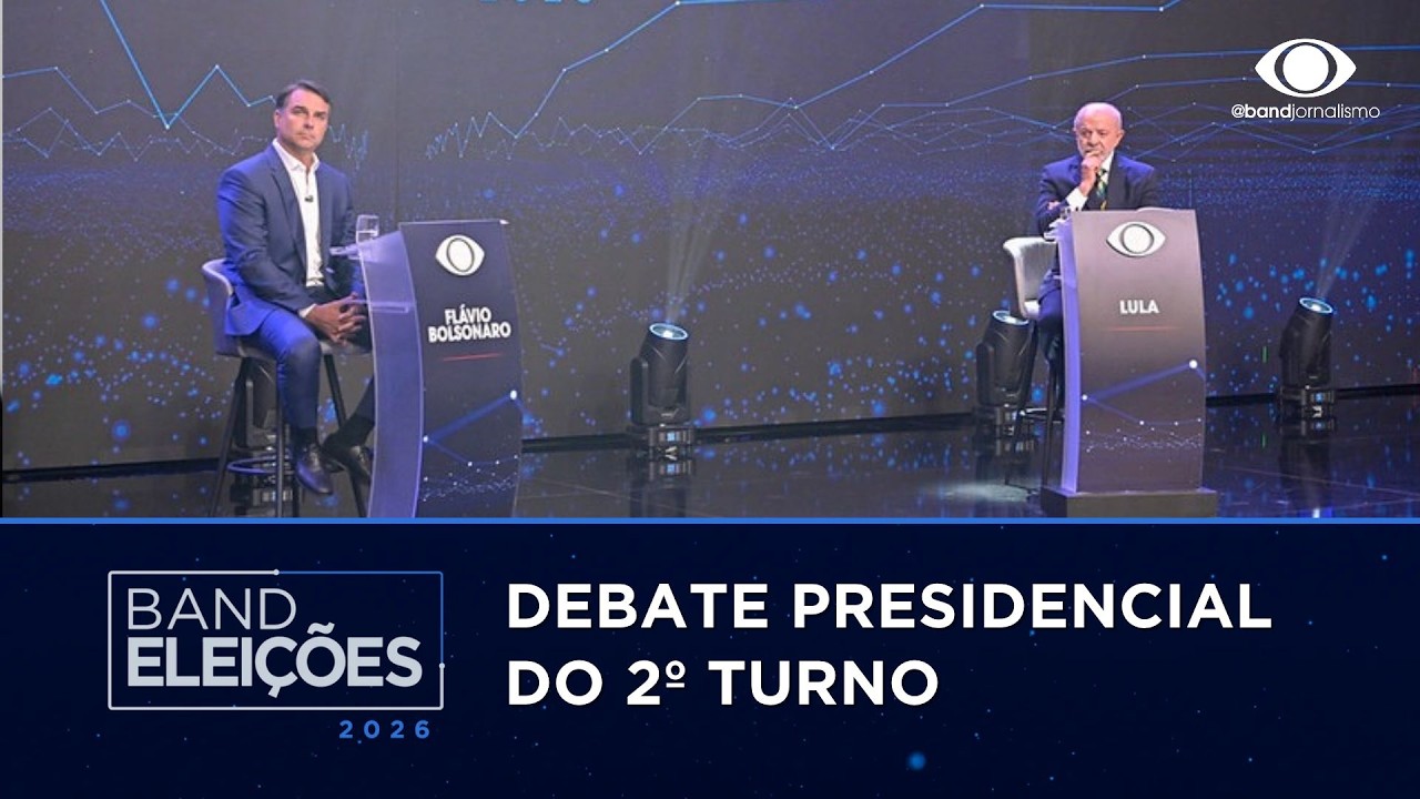 FLÁVIO BOLSONARO X LULA: DEBATE PRESIDENCIAL DO 2º TURNO | ÍNTEGRA