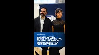 Mamdani votes in Queens on Election Day