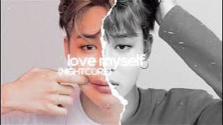 love myself - bts (sped up/nightcore)