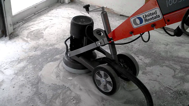 Pg280 Floor grinder demo