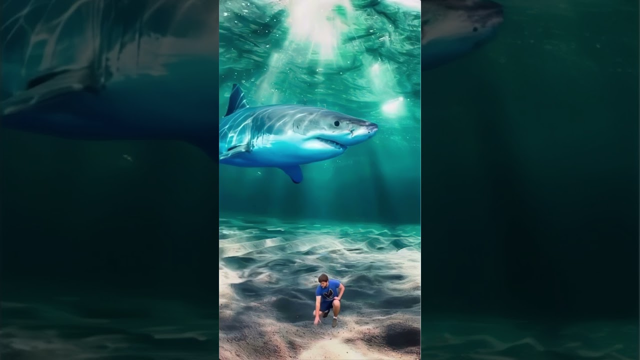 🦈🤣 Edit Out a Shark? Wild Ocean Survival Tricks!