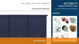 2D Wardrobe Configurator for Bespoki