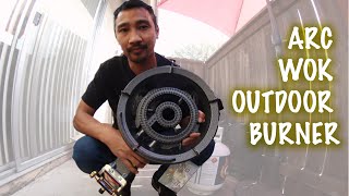 ARC Outdoor Wok Burner Propane Stove | Making Fried Rice Wok Cooking - Perfect For Outdoor Cooking