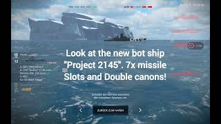 RF Project 2145 - 7x Missile Slots, 2x canons, S400 AA - Modern Warships