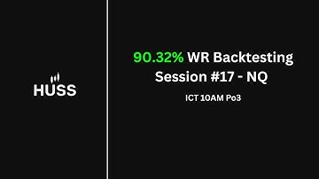 90.32% Winrate Daytrading Backtesting Session Using 10AM Po3 (Live & Unfiltered)