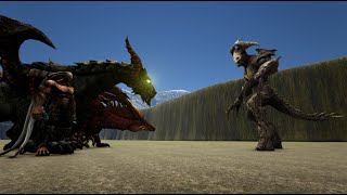 THE ALL-FATHER vs MANIFESTATION OF LUCIFER & LINEAGE 2 BOSSES | Ark Survival Evolved