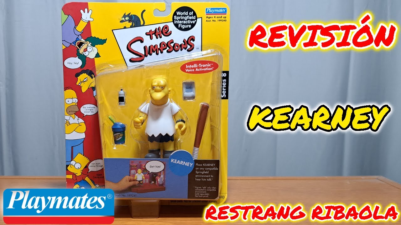 Revisión/review KEARNEY THE SIMPSONS 2002 Series 8 Playmates