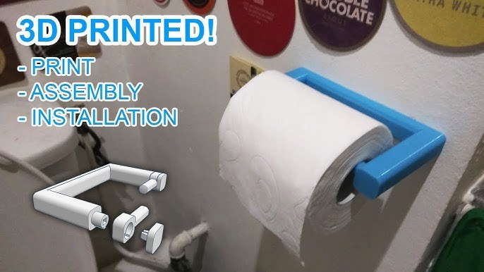 DIY Over-the-Door Toilet Paper Holder — Once & Future Home