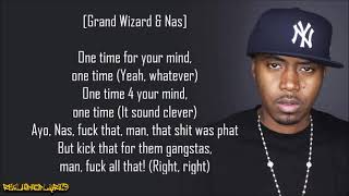 Nas - One Time 4 Your Mind (Lyrics)