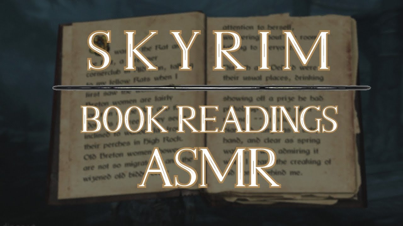 Skyrim ASMR ☁️ Whispered/Unintelligible Readings