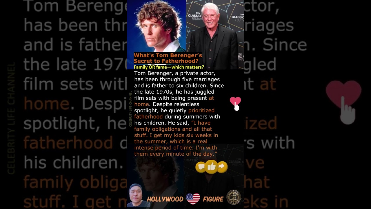 What's Tom Berenger’s Secret to Fatherhood?