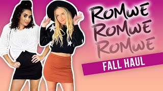 Is Romwe Worth It?! Fall Try On Haul *BRUTALLY HONEST*