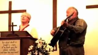 Video thumbnail of "Bluegrass Gospel Music with Ralph Hogston and wife Ruth Hogston"