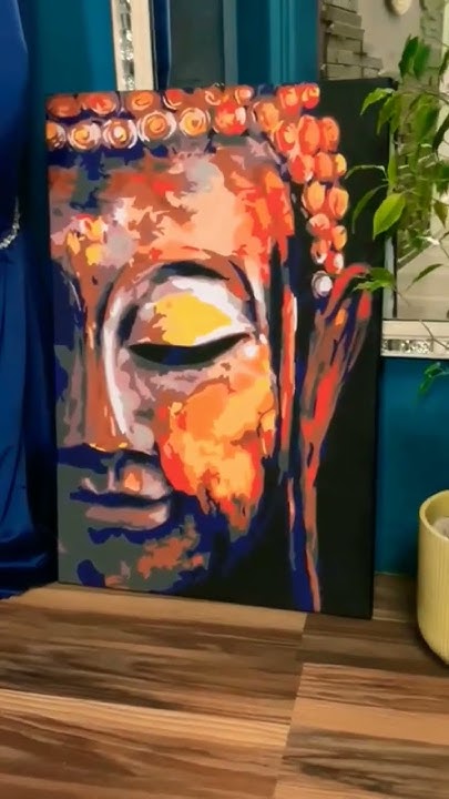 🖌МОЙ МАЛЕНЬКИЙ БУДДА #живопись - YouTube