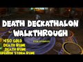 Wizard101 death deckathalon stage 10 walkthrough with stage 6 deck