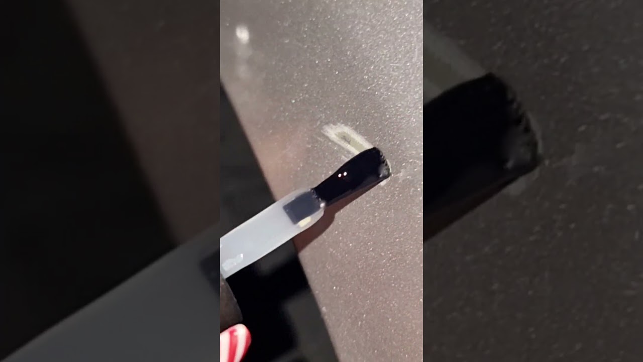 Testing UV Top Coat on small scratches 