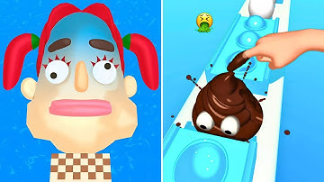 Sandwich Runner VS Pop Run 3D — All Levels SpeedRun Games Android iOS Gameplay - 2025