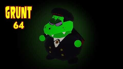 Grunt 64 3D Animation Test