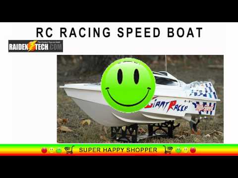 rc-electric-racing-speed-boat---fastest-hydrofoam-sea-fire