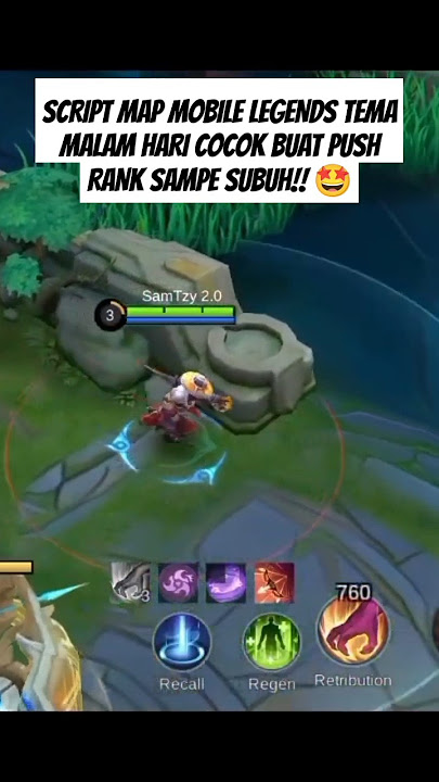 Script Map ML Tema Night Mode Terbaru 2025 #mobilelegends