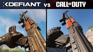 XDefiant vs Call of Duty