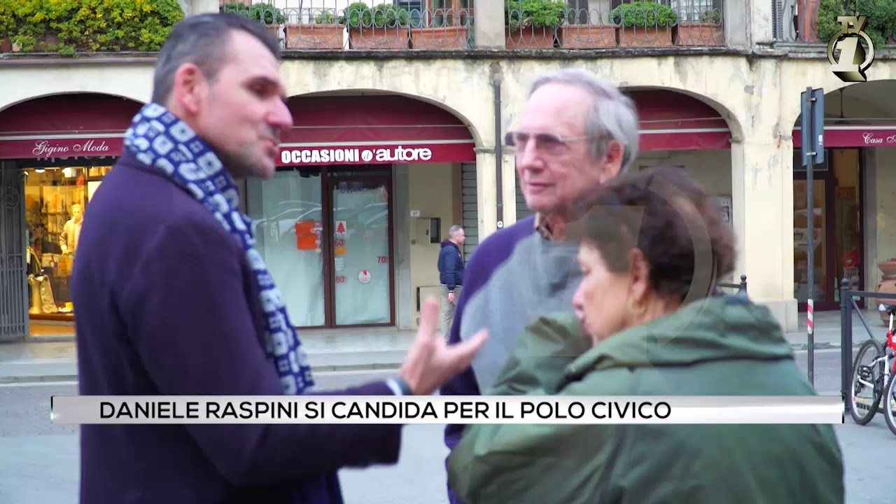 Dane Rampini Daniele Raspini si candida per il polo civico - YouTube