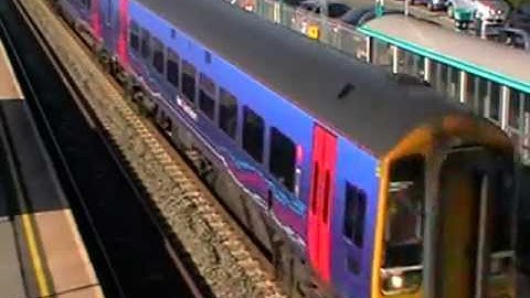 First Great Western Sprinter class 158 passes Severn Tunnel Junction
