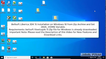 Bellsoft Liberica JDK 15 Installation on Windows 10 and how to set JAVA_HOME Environment Variable