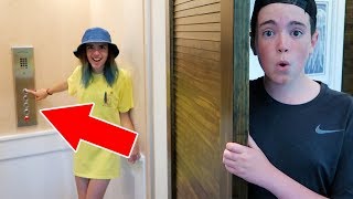 WE FOUND A SECRET ELEVATOR IN OUR NEW HOUSE!!