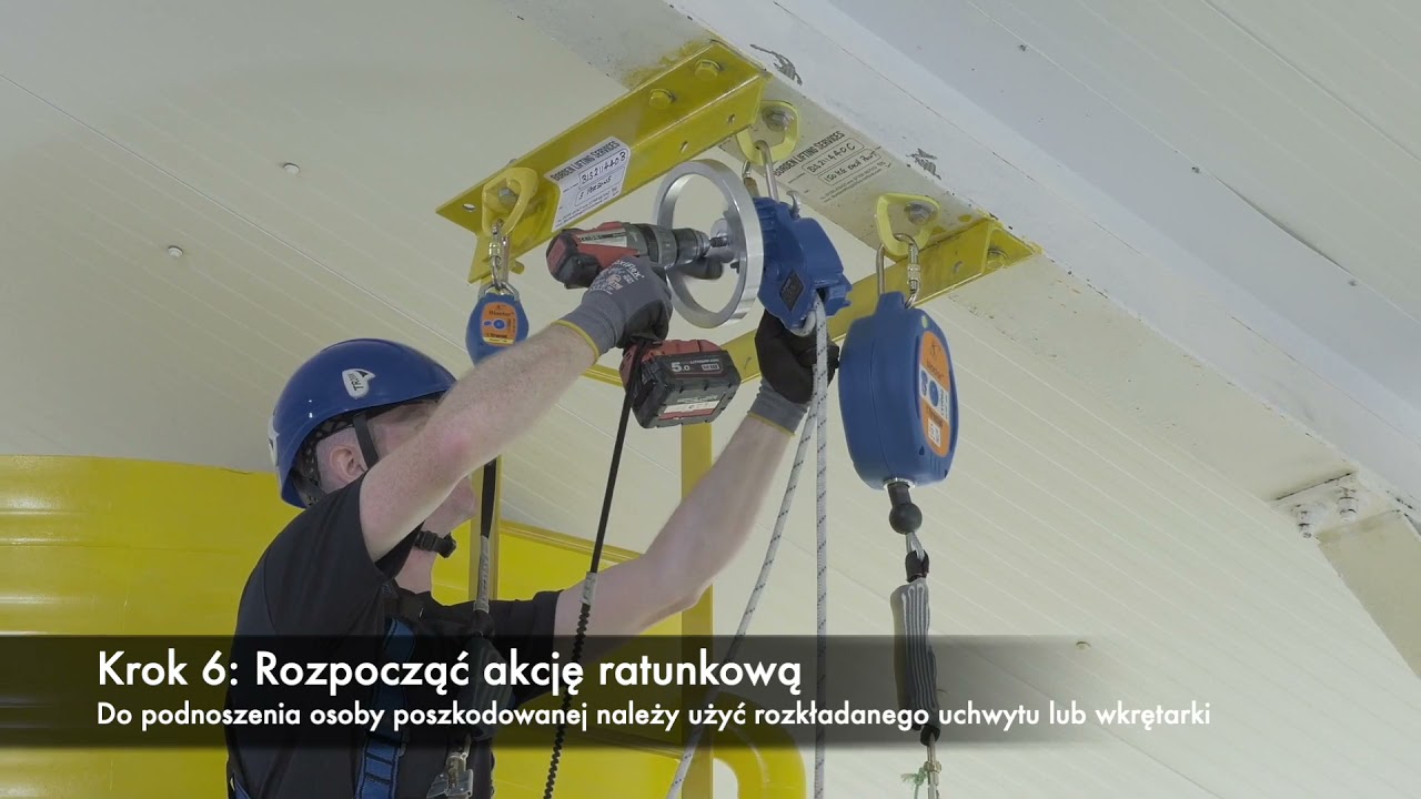 Derope | Emergency Recovery Winch Function with Drill Rescue from Water Tank (PL)