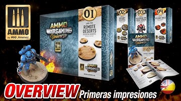 AMMO Wargaming Universe Overview / Primeras impresiones de los sets Wargaming Universe
