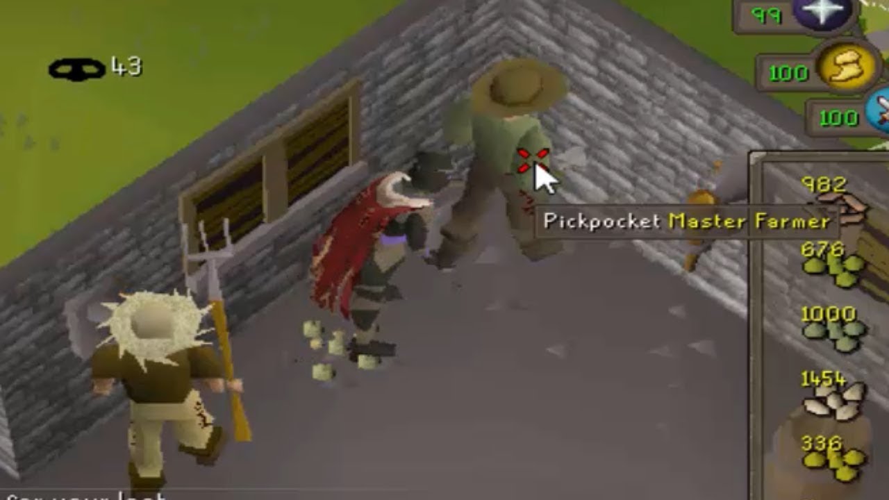 1 Hour Of Buffed Master Farmers Hop Seeds Youtube