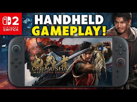 I TESTED Onimusha: Way of the Sword On Nintendo Switch 2! (Handheld Gameplay)