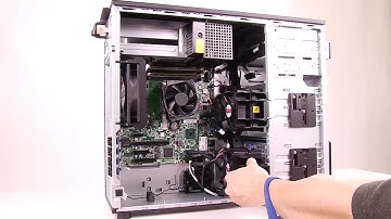 Lenovo ThinkSystem ST250 installing a hot-swap drive backplane