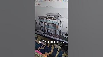 Phương Án Biệt Thự 3 Tầng Phong Cách Kiến trúc Hiện Đại - S.HCG.312 #kientruchcg #shorts