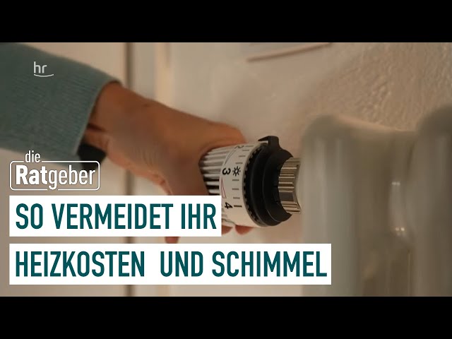 Schimmel in der Wohnung: Schimmel vermeiden und Energie sparen - so geht's, Bayern 1, Radio