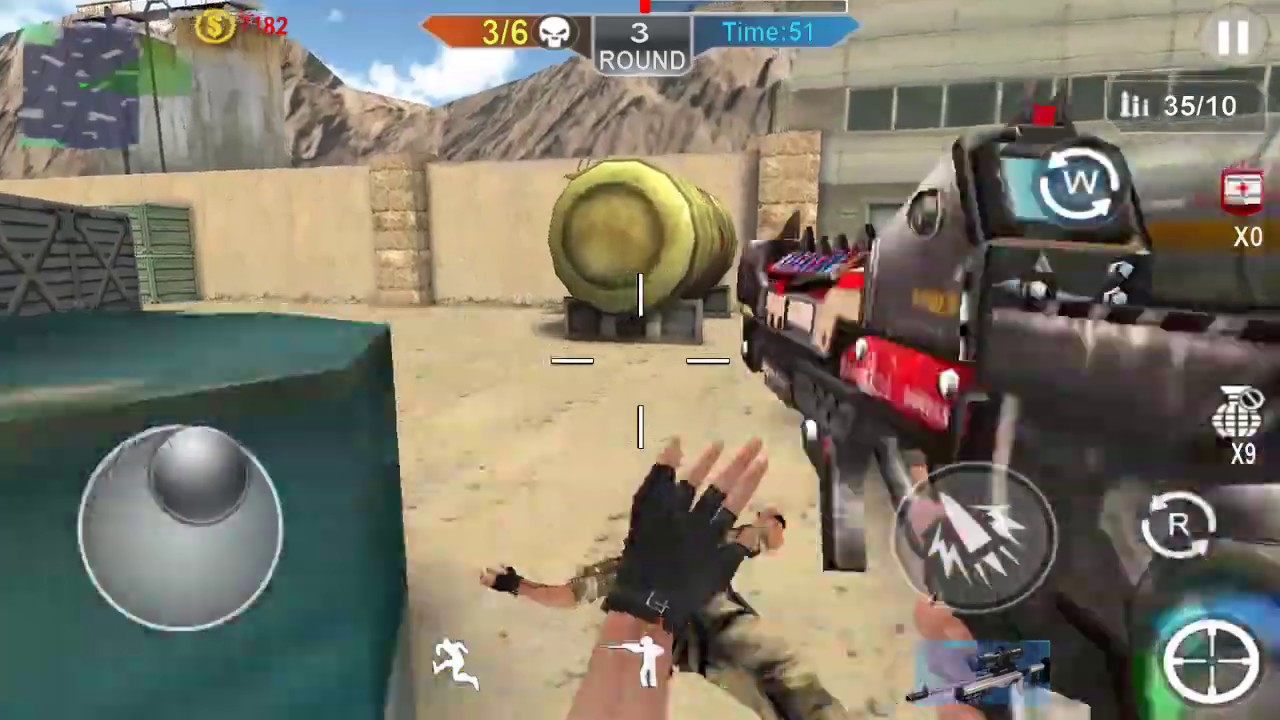 Gun Strike Elite Killer - Android GamePlay - FPS Shooting Games Android