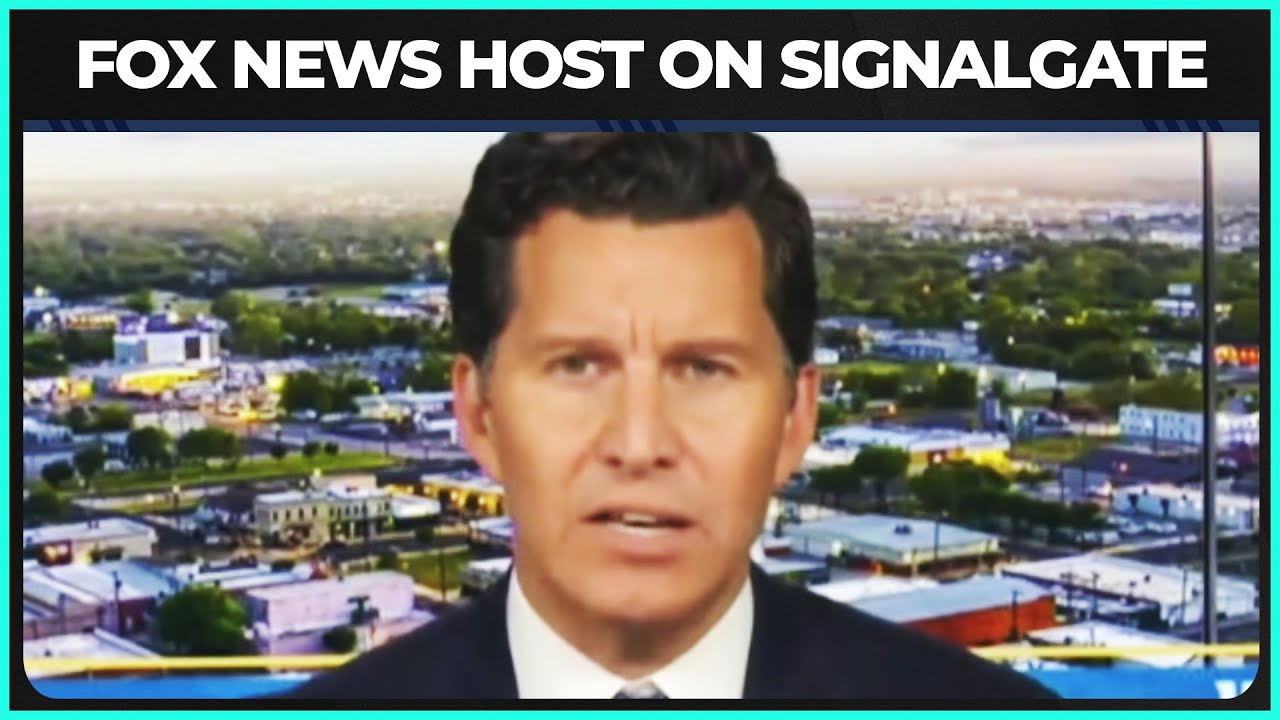 Fox News Host's BIZARRE Take on Signalgate: It Was The Reporters Fault!!!