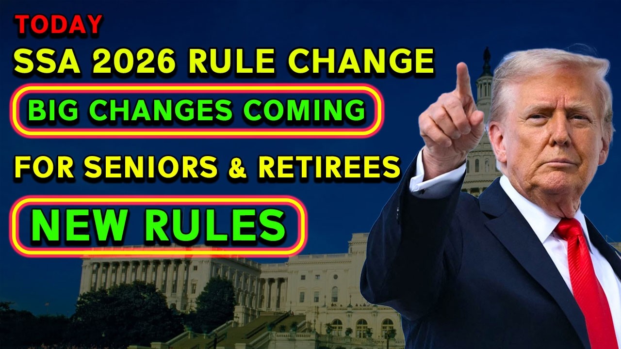 SSA 2026 Rule Change New Rule Takes Effect Today – Big Changes Coming ...
