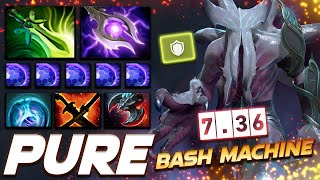 Pure Faceless Void 7.36 Bash Machine - Dota 2 Pro Gameplay [Watch & Learn]