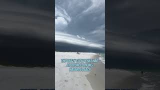 Crazy cloud at the beach ?️ clouds beach