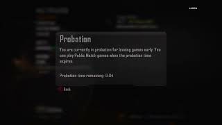 I Fixed Being Stuck In Black Ops 2 Probation (2025 Method)