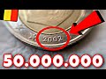 2 euro coin 2002 belgium  rare 50000000