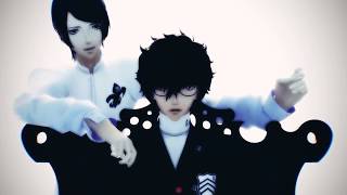 [MMD | P5] Guillotine | Akira & Yusuke